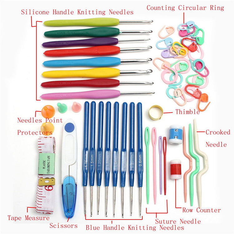 Crochet tool set