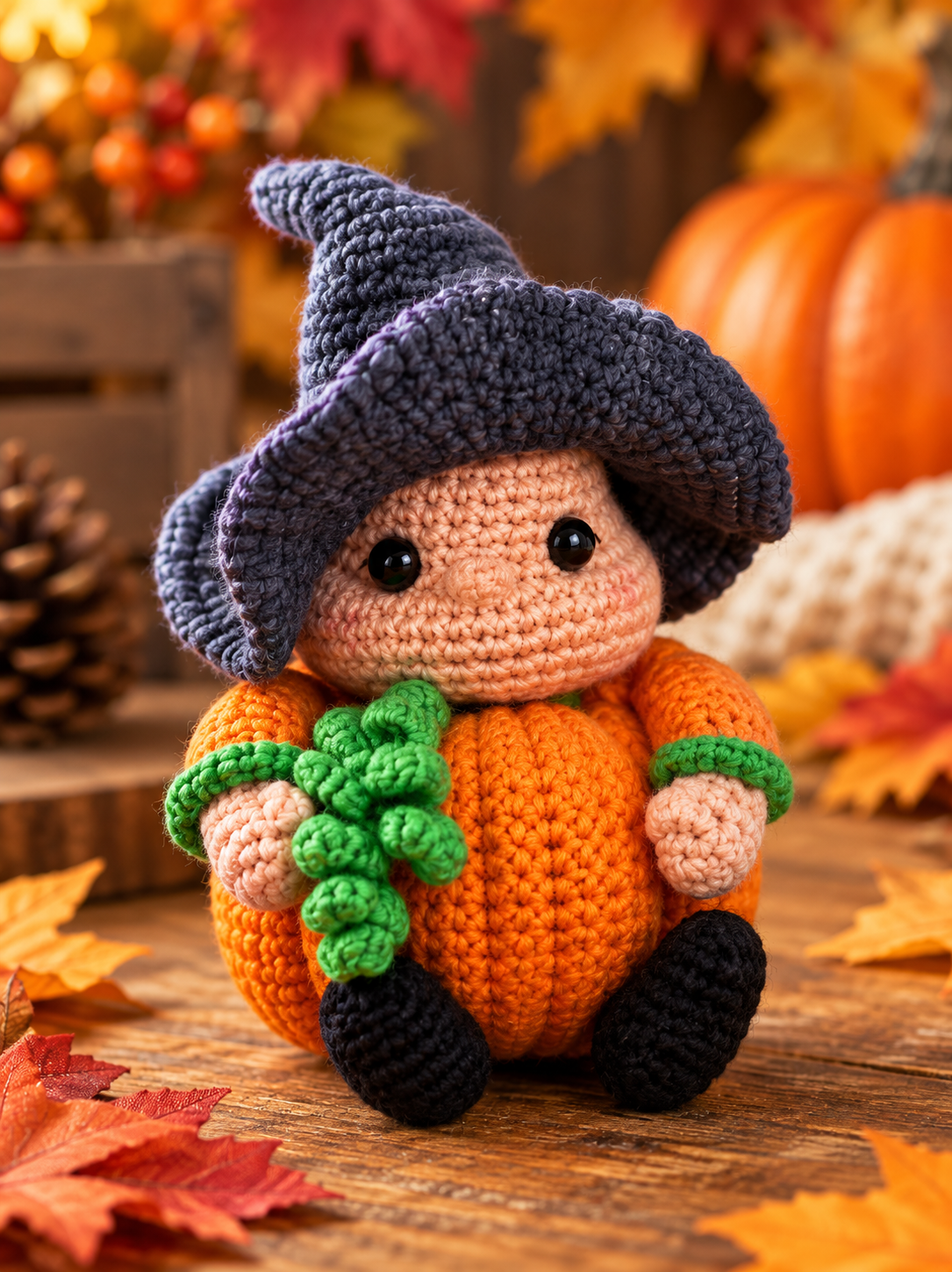 Senor Squish crochet pattern - crochet stitch detail